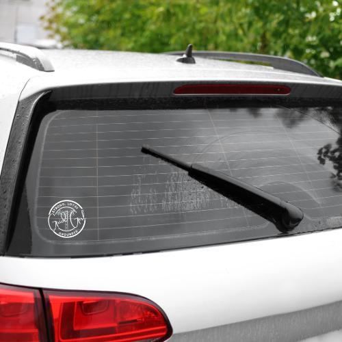 Vinyl Car Decal Grid Girl Logo