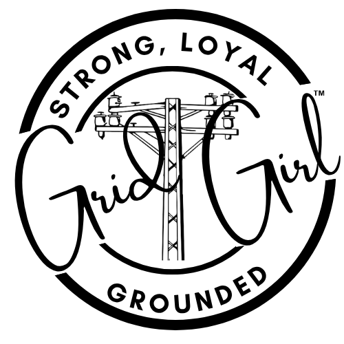 Vinyl Car Decal Grid Girl Logo