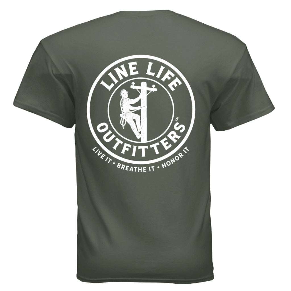 MILITARY GREEN - BACK