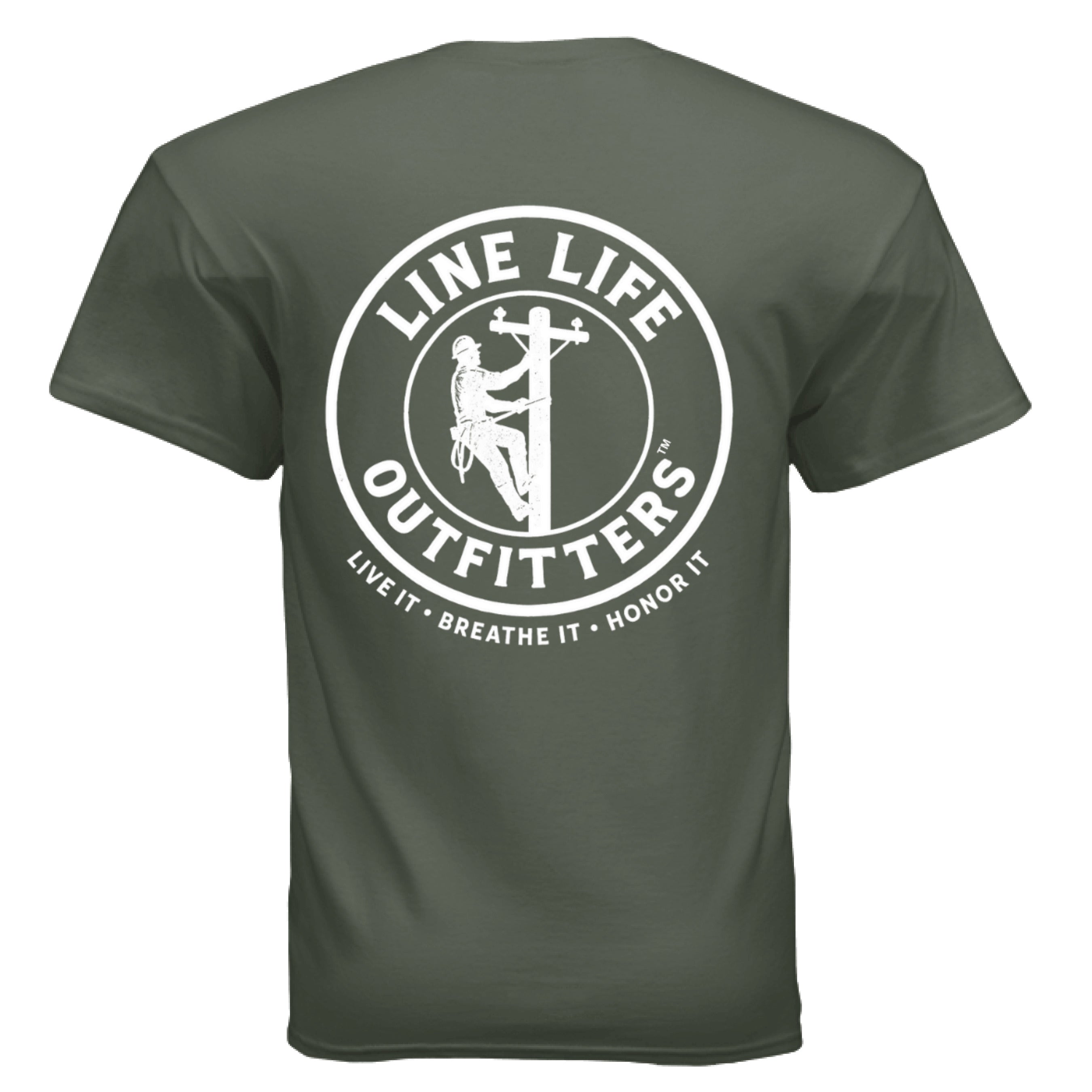 MILITARY GREEN - BACK