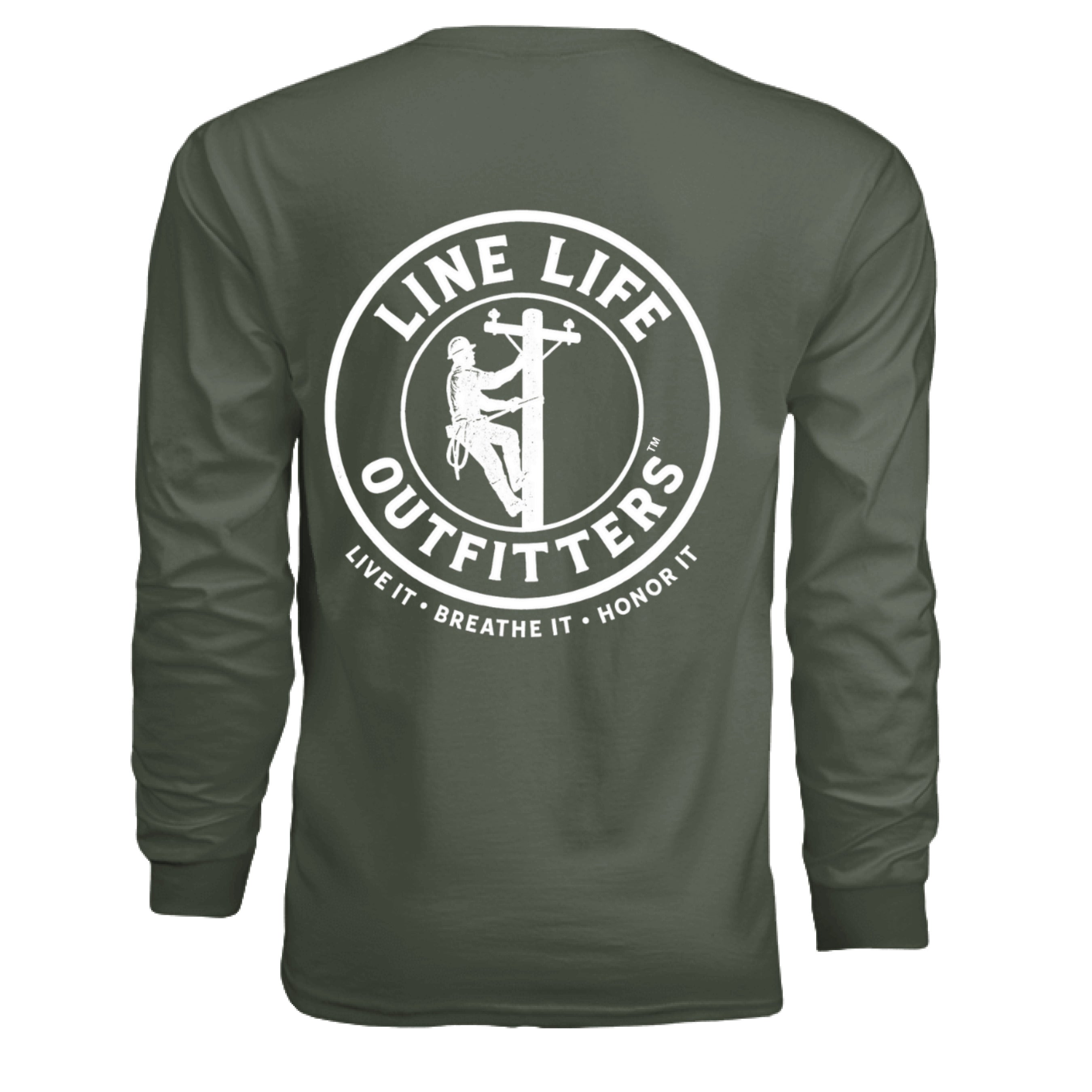 MILITARY GREEN - BACK