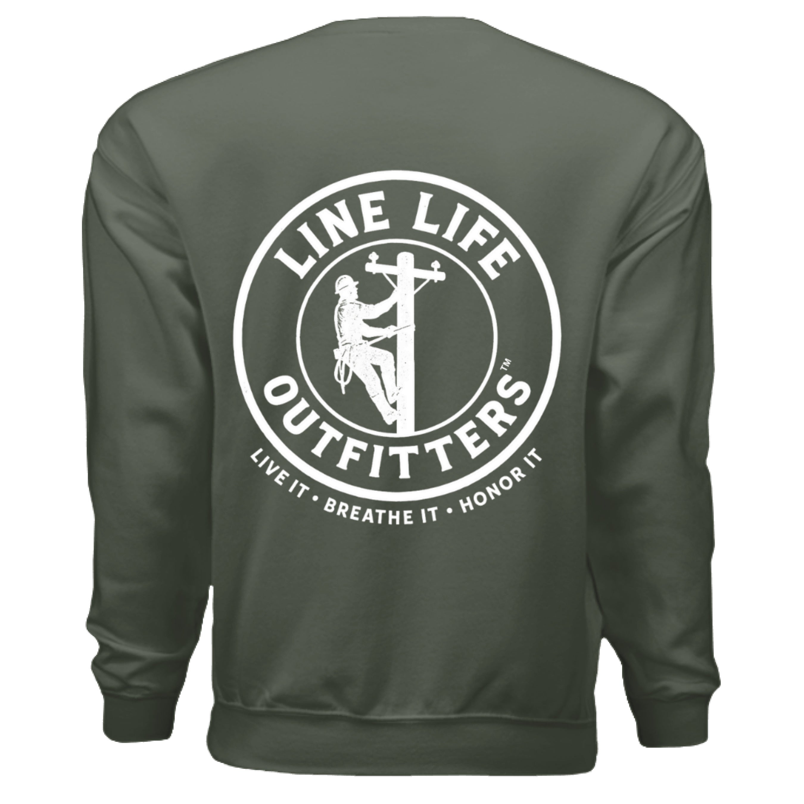 MILITARY GREEN - BACK