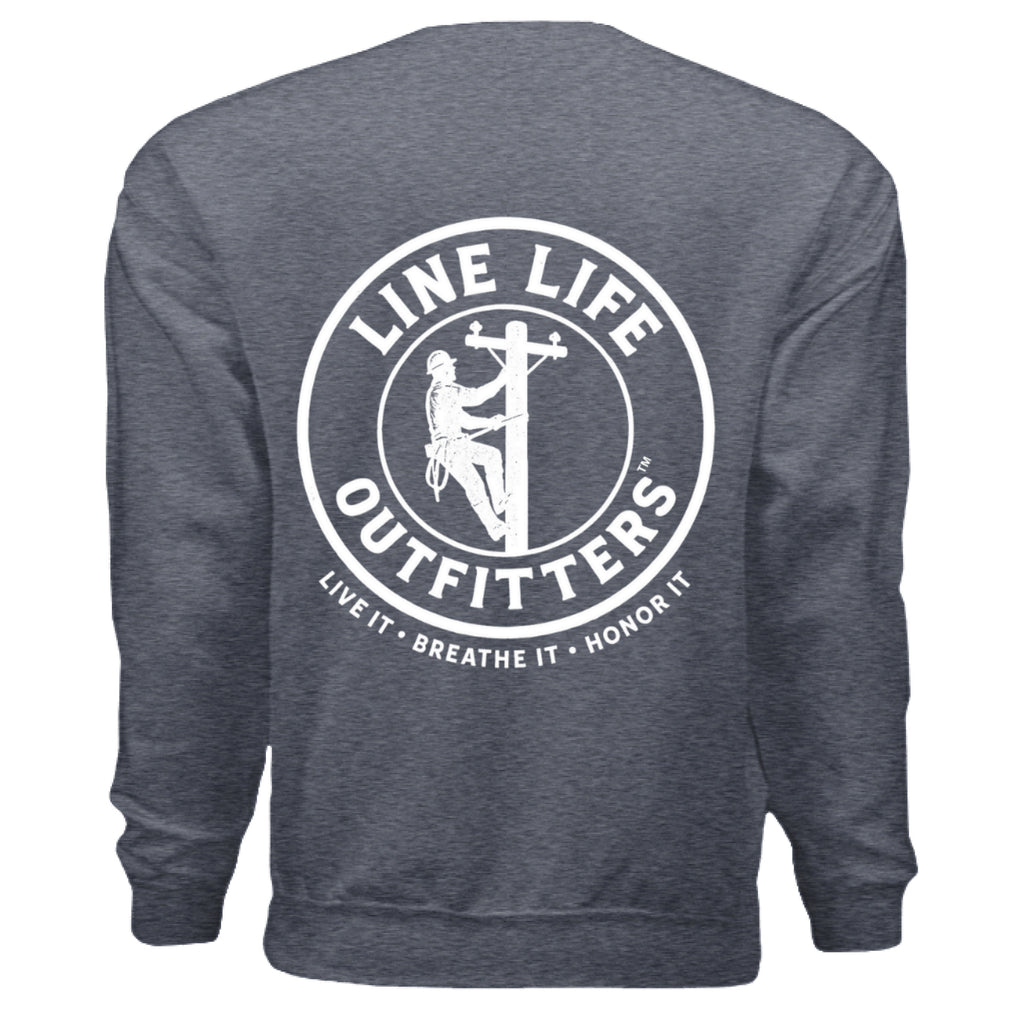 Heather Sport Dark Navy - BACK