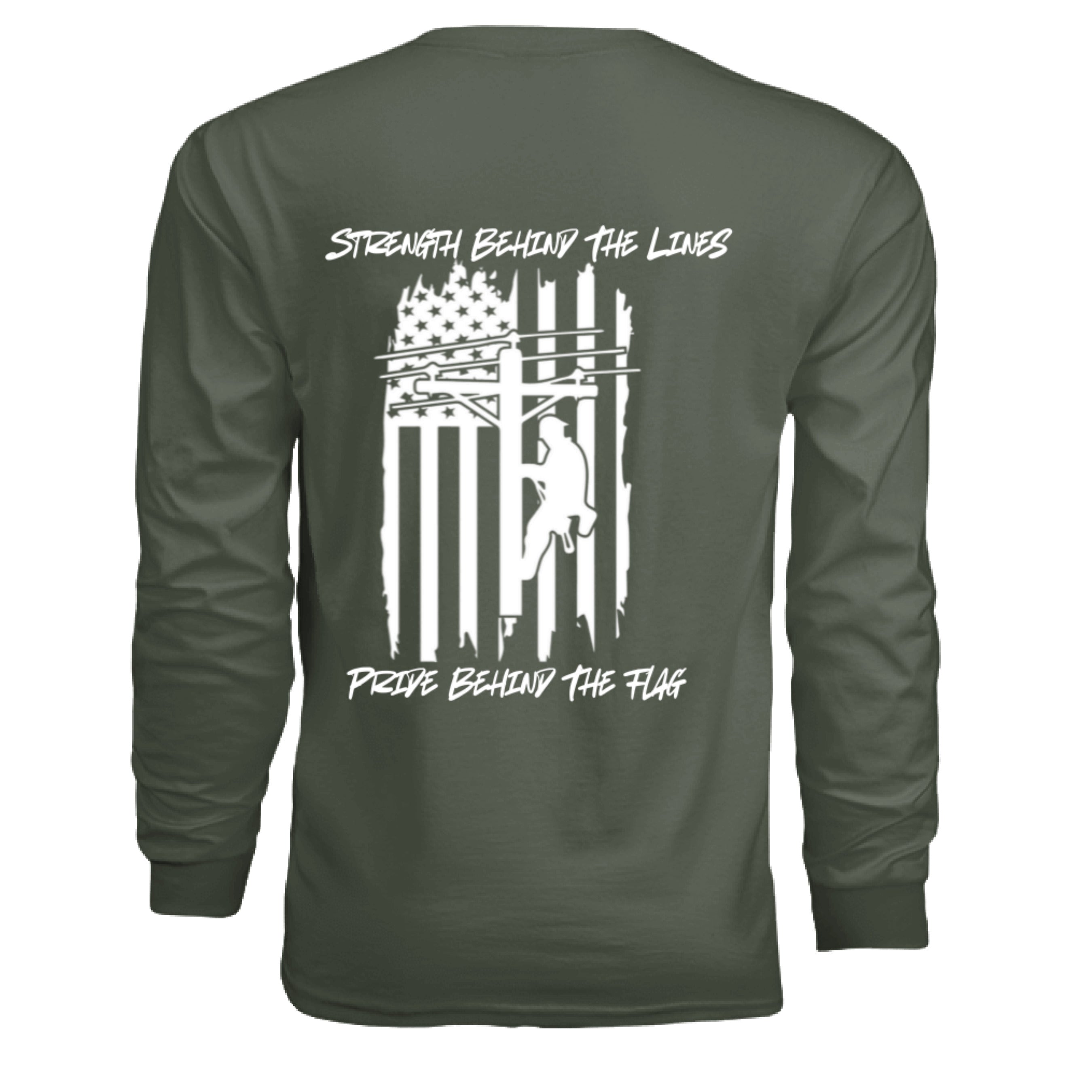 MILITARY GREEN - BACK